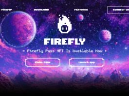 screenshot of firefly land website